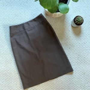 Banana republic chocolate brown skirt